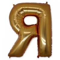 Шар-фигура буква Я 40" Gold