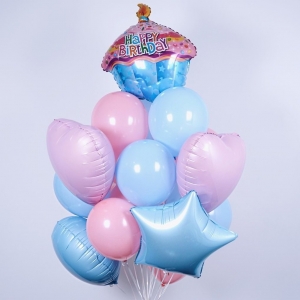 Букет нежный цвет на день рождения