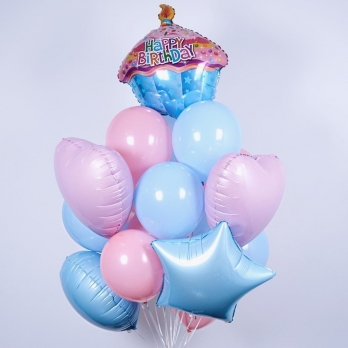 Букет нежный цвет на день рождения