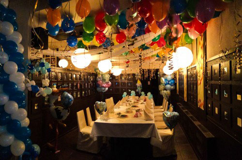 Украшение зала