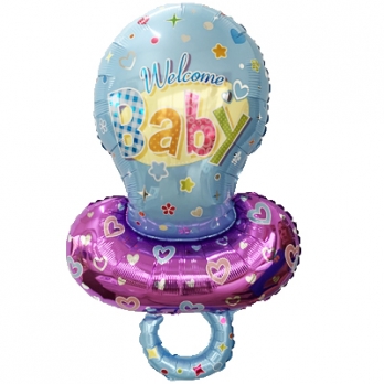 Шар фигура Соска голубая