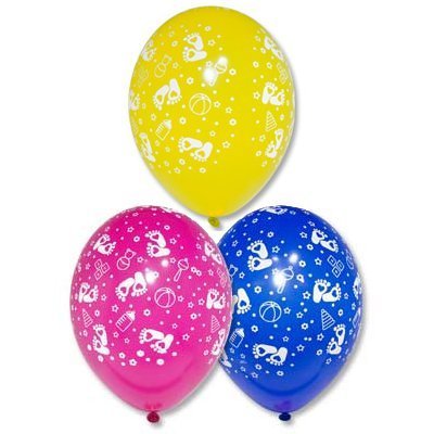 Шары шелк пастель 12" Детские пяточки