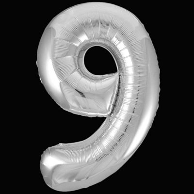 1207-2964 К ЦИФРА 9 40" Silver