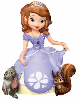 Воздушный шар (44''/112 см) Ходячая Фигура, София