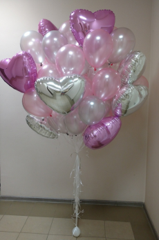 Букет из шаров "Повод большой любви"