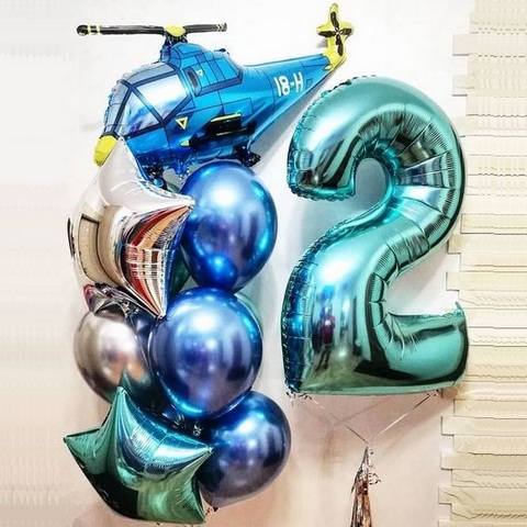 Яркие шары на день рождения