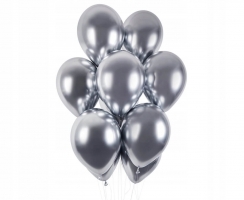 Хромированные шары серебряные silver Бельгия заказать